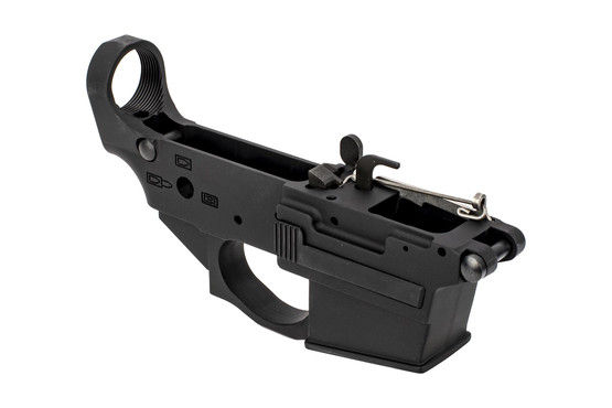Spike's Tactical Spider 9mm AR-15 Lower for Glock Mags is forged from 7075-T6 aluminum